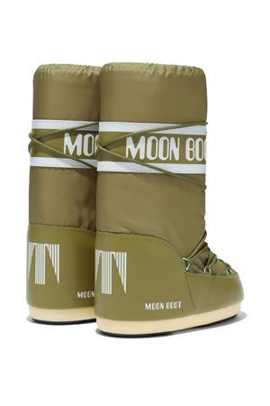 Icon Green Nylon Boots MOON BOOT | 80D1400440.M006